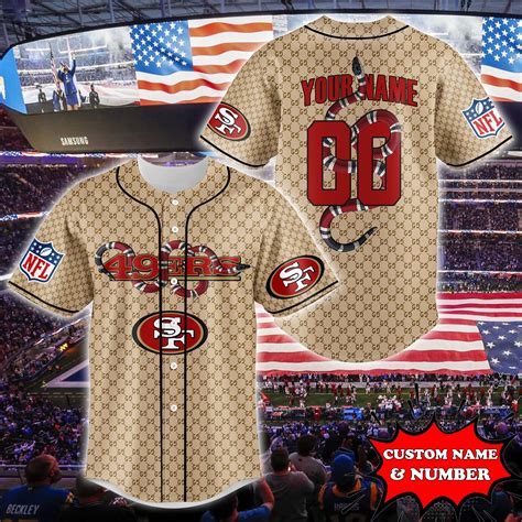 49ers uniforms gucci